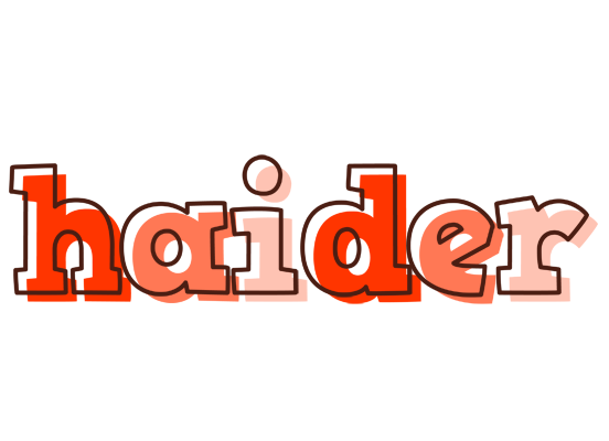 Haider paint logo