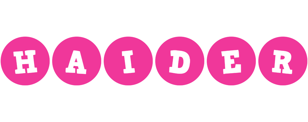 Haider poker logo