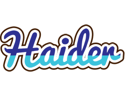 Haider raining logo