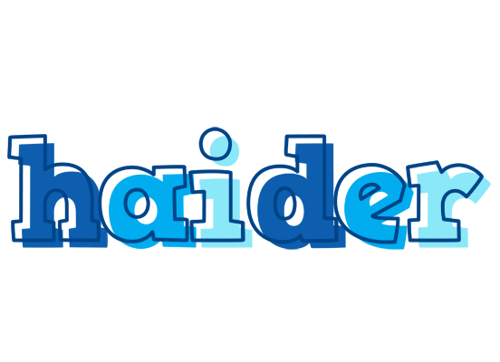 Haider sailor logo