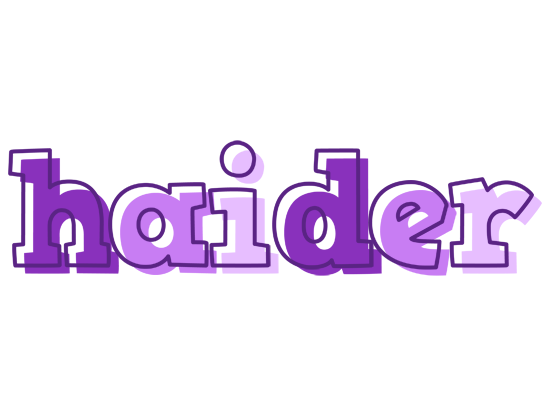 Haider sensual logo