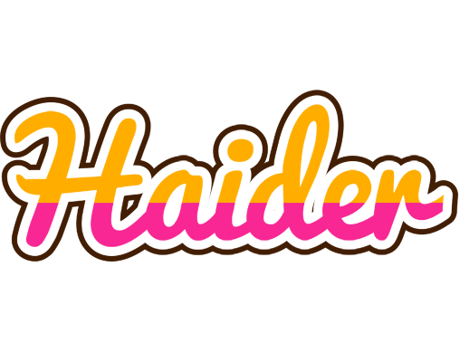 Haider smoothie logo