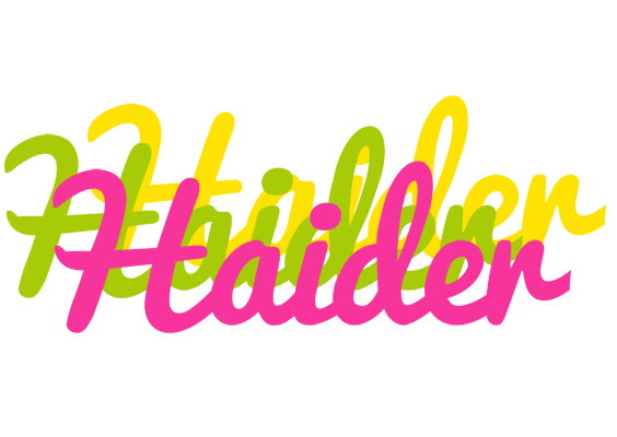 Haider sweets logo