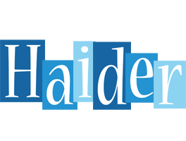 Haider winter logo