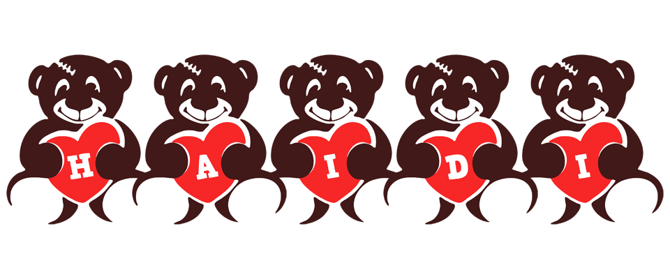 Haidi bear logo