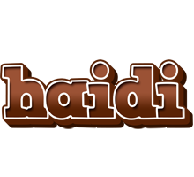 Haidi brownie logo