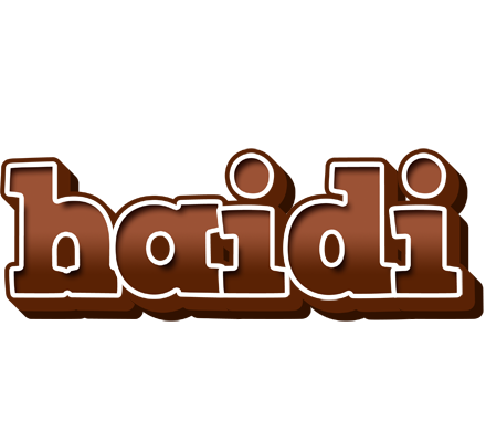Haidi brownie logo
