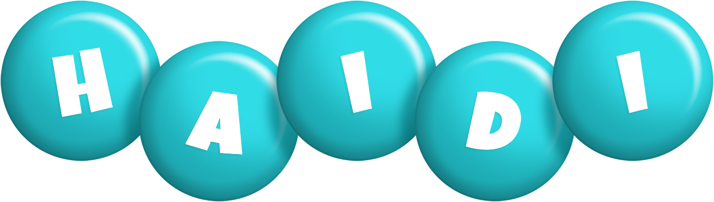 Haidi candy-azur logo