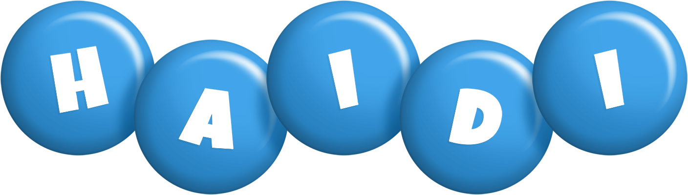 Haidi candy-blue logo