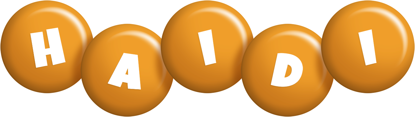 Haidi candy-orange logo