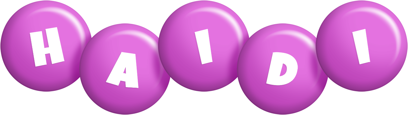 Haidi candy-purple logo