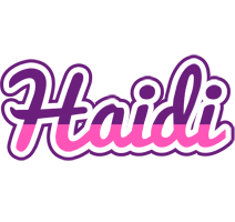 Haidi cheerful logo