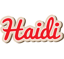 Haidi chocolate logo