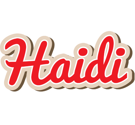 Haidi chocolate logo