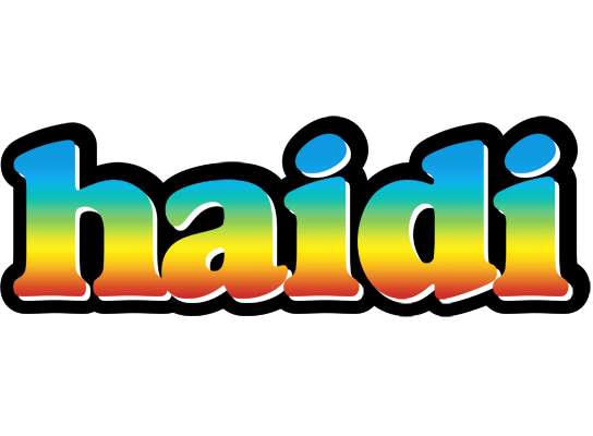 Haidi color logo