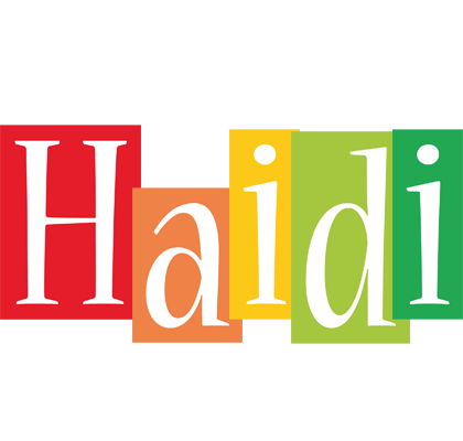 Haidi colors logo