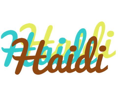 Haidi cupcake logo