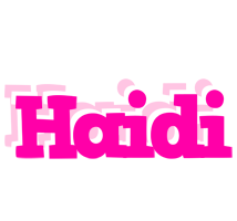 Haidi dancing logo