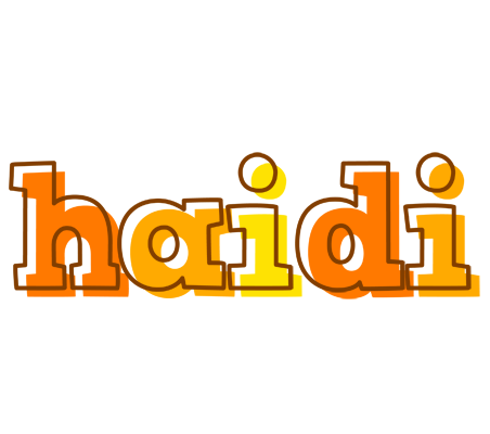 Haidi desert logo