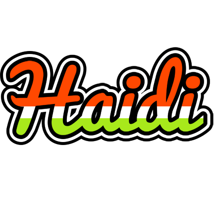 Haidi exotic logo