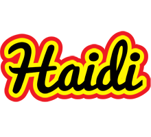 Haidi flaming logo