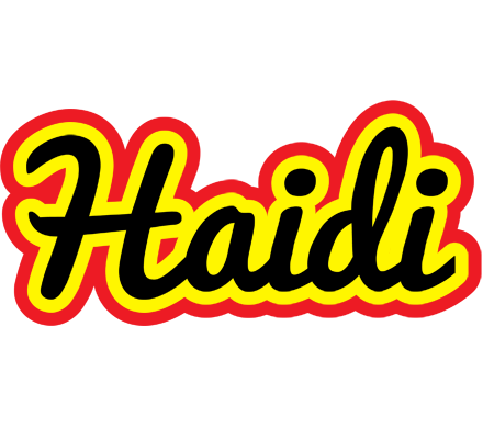 Haidi flaming logo