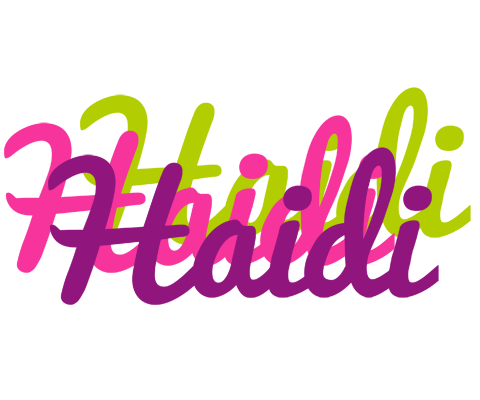 Haidi flowers logo
