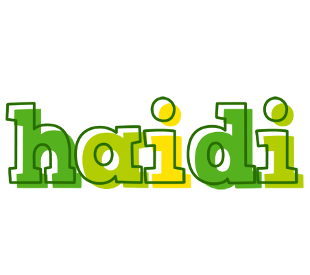 Haidi juice logo
