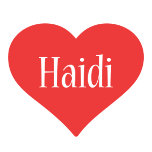 Haidi love logo