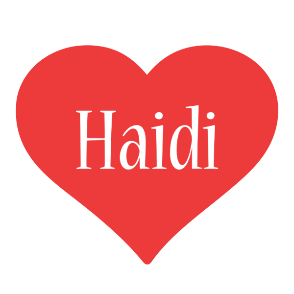 Haidi love logo
