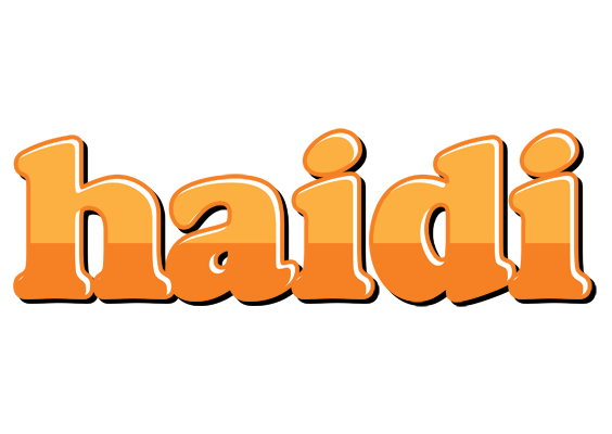Haidi orange logo