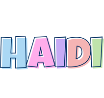 Haidi pastel logo