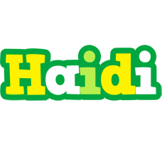 Haidi soccer logo