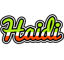 Haidi superfun logo