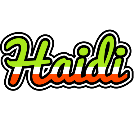 Haidi superfun logo
