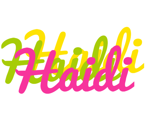 Haidi sweets logo