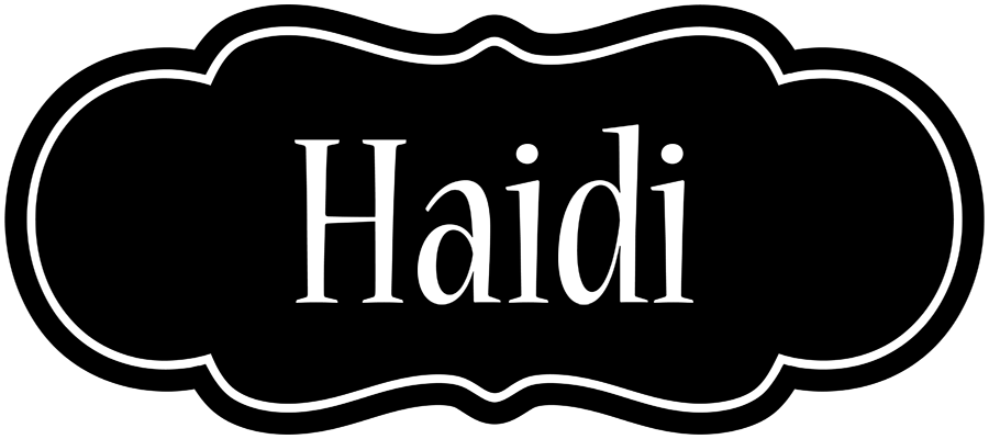 Haidi welcome logo