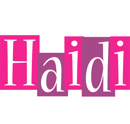 Haidi whine logo