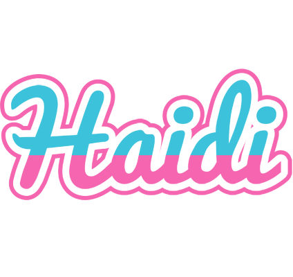 Haidi woman logo