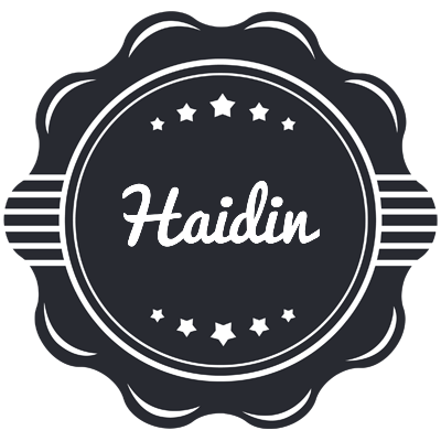 Haidin badge logo