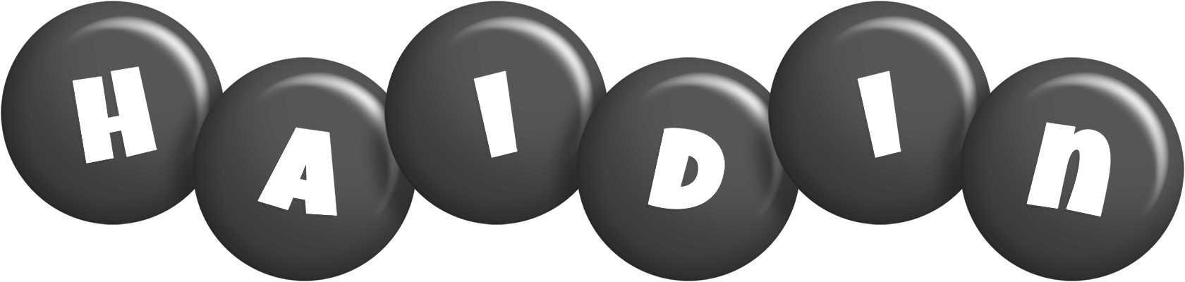 Haidin candy-black logo