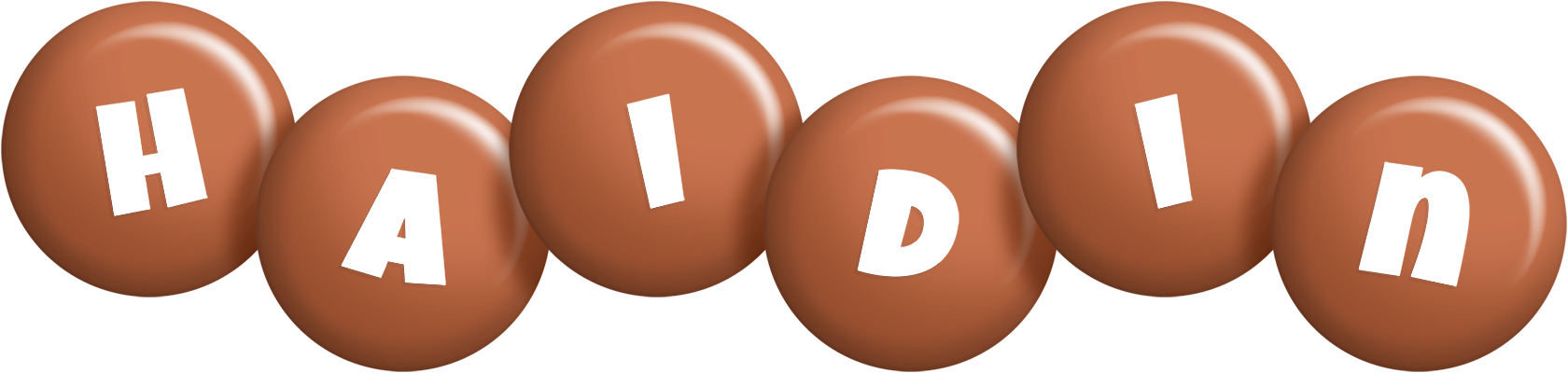 Haidin candy-brown logo