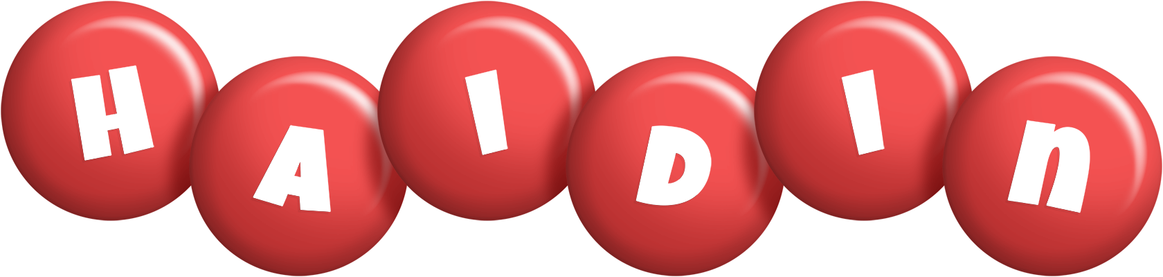 Haidin candy-red logo