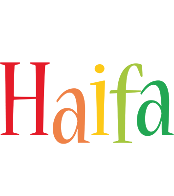 Haifa birthday logo