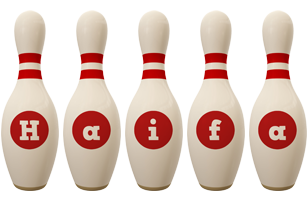 Haifa bowling-pin logo