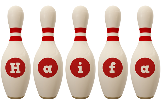 Haifa bowling-pin logo