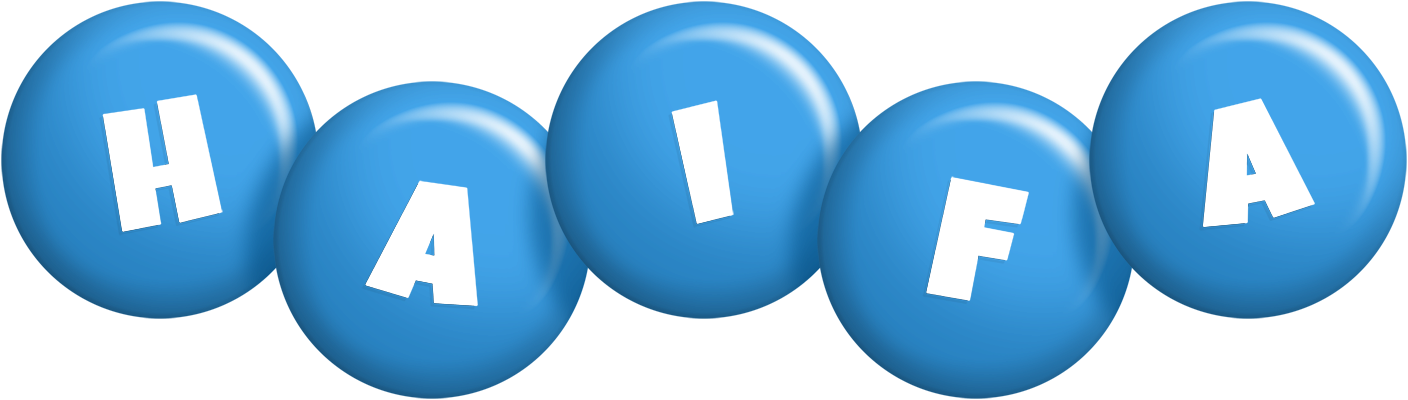 Haifa candy-blue logo