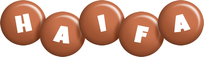 Haifa candy-brown logo