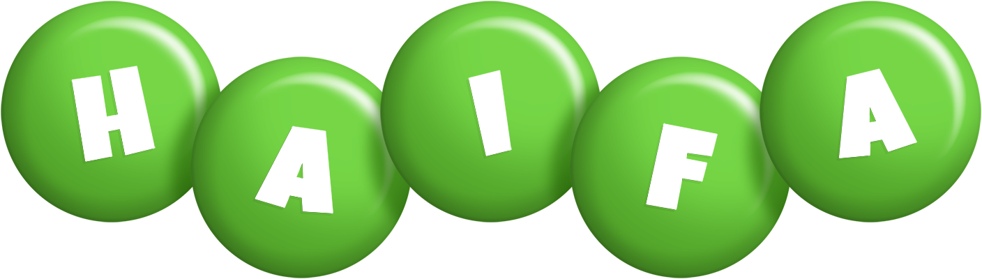 Haifa candy-green logo