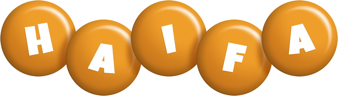 Haifa candy-orange logo